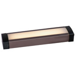 CounterMax Slim Stick Tunable White 120V Undercabinet Light - Bronze / Black