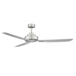 M2010 Ceiling Fan - Brushed Nickel / Silver