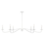 Sweeping Chandelier - Bisque White