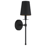 Vintage Wall Sconce - Matte Black
