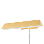 Priscilla Plug-In Picture Light - Aged Brass