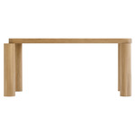 Offset Dining Table - Natural