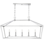 Townsend Linear Chandelier - Polished Nickel