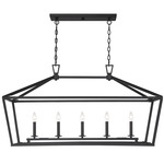 Townsend Linear Chandelier - Matte Black