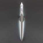 Solitude Wall Sconce - Antique Nickel / Optic Haze Quartz