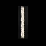 Cascade Color-Select Outdoor Wall Sconce - Black / Crystal