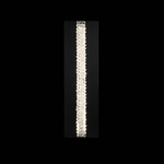 Cascade Color-Select Outdoor Wall Sconce - Black / Crystal