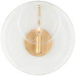 Loire Wall Sconce - Gild / Clear Strie