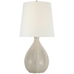 Rana Table Lamp - Bone Craquelure / Linen