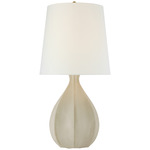 Rana Table Lamp - Stone White / Linen