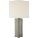 Mishca Table Lamp - Shellish Gray / Linen