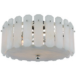 Bonnington Ceiling Light - Polished Nickel / Alabaster