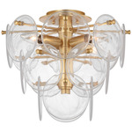 Loire Ceiling Light - Gild / Clear