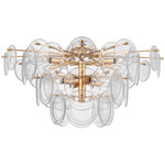 Loire Ceiling Light - Gild / Clear