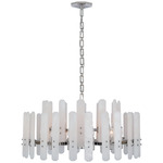 Bonnington Chandelier - Polished Nickel / Alabaster