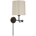 Go Lightly Wall Light - China White / Bronze