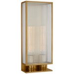 York Wall Sconce - Soft Brass / Clear