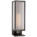 York Outdoor Wall Sconce - Bronze / Clear