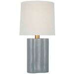 Lakepoint Table Lamp - Sky Gray / Linen