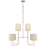 Go Lightly XL Chandelier - China White / China White