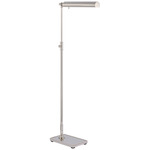 Lawton Adjustable Pharmacy Floor Lamp - Polished Nickel