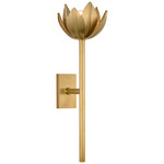 Alberto Torch Wall Sconce - Antique Burnished Brass