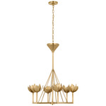 Alberto Chandelier - Antique Burnished Brass