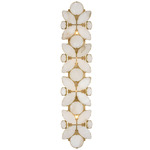 Lloyd Long Alabaster Wall Sconce - Soft Brass / Alabaster