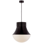 Precision LED Pendant - Bronze / White