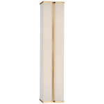 Vernet Wall Sconce - Hand-Rubbed Antique Brass / Linen
