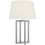 Concorde Table Lamp - Polished Nickel / Linen