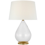 Vosges Table Lamp - Clear / Linen