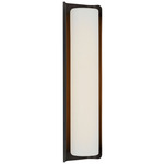 Penumbra Tall Wall Sconce - Bronze / Linen