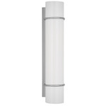 Amelie Bathroom Vanity Light - Polished Nickel / Milk