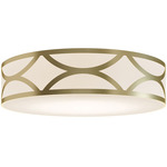 Lake Ceiling Light - Gold / White