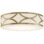 Lake Ceiling Light - Gold / White