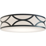 Lake Ceiling Light - Black / White