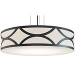 Lake Pendant - Black / White