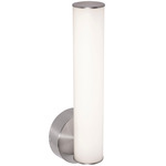 Leia Color-Select Wall Sconce - Satin Nickel / Frosted