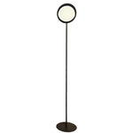 Ring Floor Lamp - Black / White