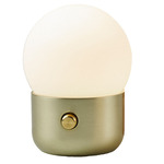 Kup Camp Table Lamp - Gold / White
