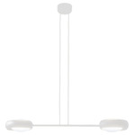 Ring Linear Pendant - White / White