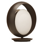 Ring Table Lamp - Black / White