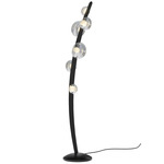 Dew Drops Floor Lamp - Black / Clear