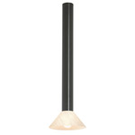 Torres Ceiling Light Fixture - Alabaster / Bronze