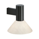 Torres Wall Sconce - Alabaster / Bronze