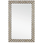 Macy Mirror - Brass/ Natural / Mirror