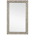 Macy Mirror - Brass / Natural / Mirror