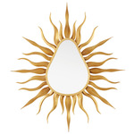 Kiin Mirror - Contemporary Gold Leaf / Mirror