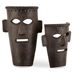 Etu Sculpture Set of 2 - Brown